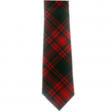 Menzies Green Tartan Tie