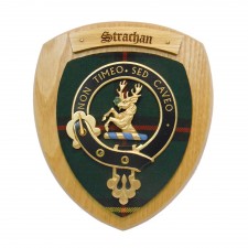 Strachan Clan Crest Wall Plaque