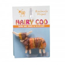 Hairy Coo Handmade Highland Cow Magnet-Cameron