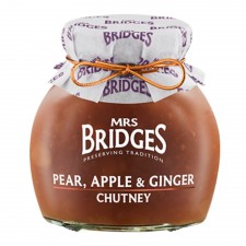 Mrs Bridges Pear, Apple & Ginger Chutney 300g