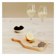 Scottish Made Small Oak Highland Cow Hanging Paddle