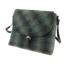 Harris Tweed 'Torridon' Shoulder Bag In Moss Green