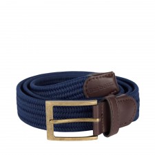 Barbour Mens Nevis Webbing Belt in Navy