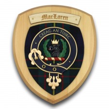 MacLaren Clan Crest Wall Plaque