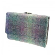 Abraham Moon 'Belby' Short Wallet Purse in Heather