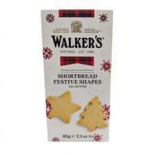 Walkers Shortbread Festive Shapes Box (60g)