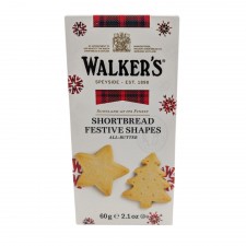 Walkers Shortbread Festive Shapes Box (60g)