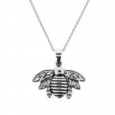Hamilton & Young Outlander Inspired Highland Bee Silver Pendant
