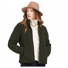 Barbour Ladies Lavenham Fleece in Olive