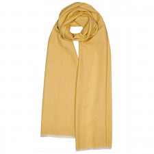 Lochcarron Catrine Stardust Luxury Scarf in Gold