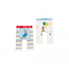 Joules Baby Peter Rabbit Lively 2 Pack Leggings 0-6 Months