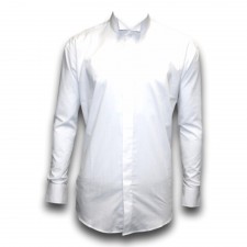 St. Kilda Plain Oxford Wing Collar Shirt