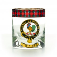 Sinclair Clan Whisky Glass