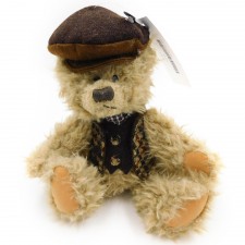 Harris Tweed Brown Teddy Bear
