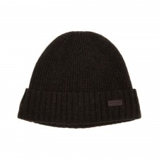 Barbour Mens Carlton Beanie in Dark Green