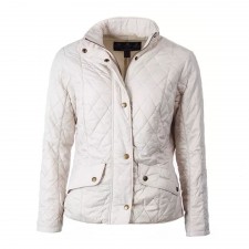 Barbour Flyweight Cavalry Ladies Jacket in Pearl