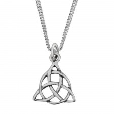 Hamilton & Young Trinity Knot Silver Plated Pendant