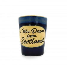 Glen Appin Blue Stoneware - Wee Dram Shot Cup
