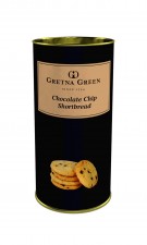 Gretna Green Choc Chip Shortbread Drum 200g