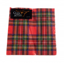 Royal Stewart Tartan Paper Napkins