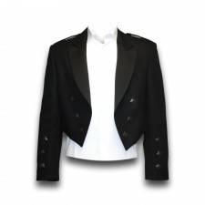 Mens Prince Charlie Jacket in Black