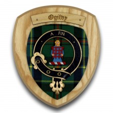 Ogilvy Clan Crest Wall Plaque