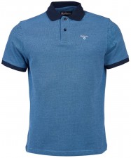 Barbour Mens Sports Polo Mix in Navy UK S