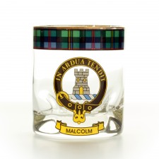Malcolm Clan Whisky Glass