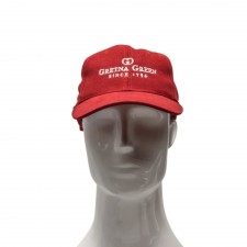 Gretna Green Red Embroidered Baseball Cap