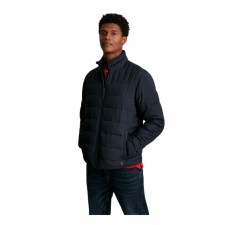 Joules Mens Go To Padded Jacket in Marine Navy