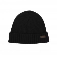 Barbour Mens Carlton Beanie in Black