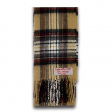 Camel Stewart Clan Tartan Scarf