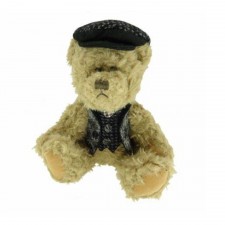 Harris Tweed Black Teddy Bear 