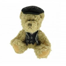 Harris Tweed Black Teddy Bear