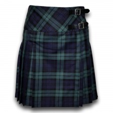 Gretna Green Ladies Billie Kilt in Black Watch Tartan