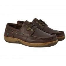 Dubarry of Ireland Regatta Deck Shoes in Mahogany
