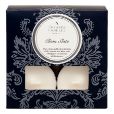 Shearer Candles Tealights in Clean Slate
