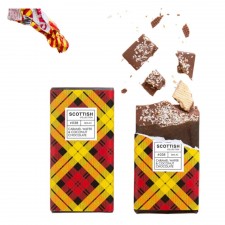 Quirky Chocolate Company Caramel Wafer & Toasted Coconut Chocolate 100g