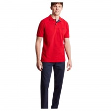 Joules Men's Woody Classic Polo Shirt in Red