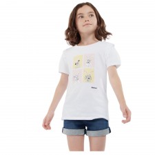 Barbour Girls Sophie T-Shirt in White