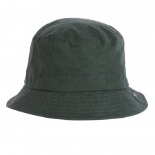 Barbour Ladies Lightweight Wax hat In Duffle Bag Green