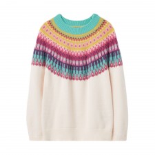 Joules Girls Orkney Fairisle Jumper