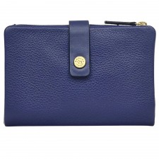 Radley Medium Larkswood Bifold Purse in Lazuli