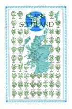 Glen Appin Clans Of Scotland Tea Towel 100% Cotton