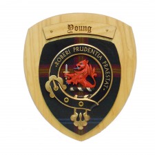 Young Clan Crest Wall Plaque