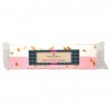 Gretna Green Pink & White Nougat Bar 130g