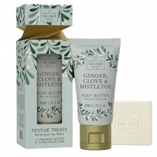 The Scottish Fine Soap Company Ginger, Clove & Mistletoe Festive Treats