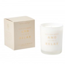 Katie Loxton Sentiment Candle 'Enjoy Each Moment And Take Time To Relax'