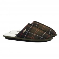 Barbour Ladies Maddie Slippers in Classic Tartan