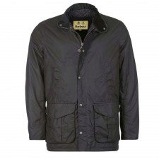 Barbour Men's Hereford Wax Jacket in Navy